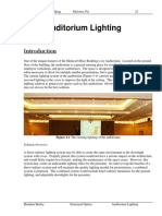 Auditorium Lighting: Solution Overview