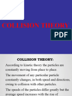 Rate of Reaction (2) Collision Theory