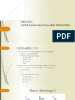 Minggu 1 Bentuk Gelomhang Sinusoidal