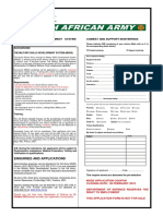 Military Skills Development System (MSDS) 2019 Combat and Support Musterings