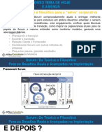 Scrum - Do Teórico e Filosófico