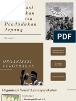 Organisasi Pergerakan Masa Pendudukan Jepang