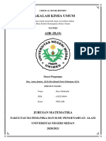Critical Book Report - Kimia Umum - Reza Muhtadin - 4202530004