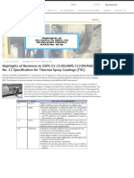 1 - PCS1 split-CHHighlights of Revisions To SSPC-CS 23.00 - AWS C223M - NACE No. 12 Specification For Thermal Spray Coatings (TSC) KTA-Tator