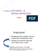 Fisiologi Ginjal & Sistem Uropoetika