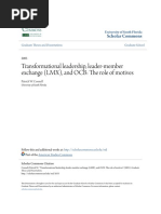 Transformational Leadership Behavioe Inventory (TLI) by Podsakoff Et Al. (PG 117)