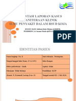 DM Tipe 2 dengan Komplikasi CKD IV dan Hipoglikemia