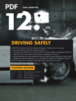 Ch 12 Driving Safely