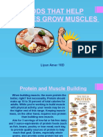 Foods That Help Athletes Grow Muscles