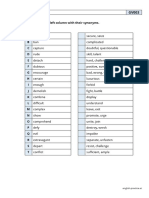 B2 Synonyms GV003: English-Practice - at