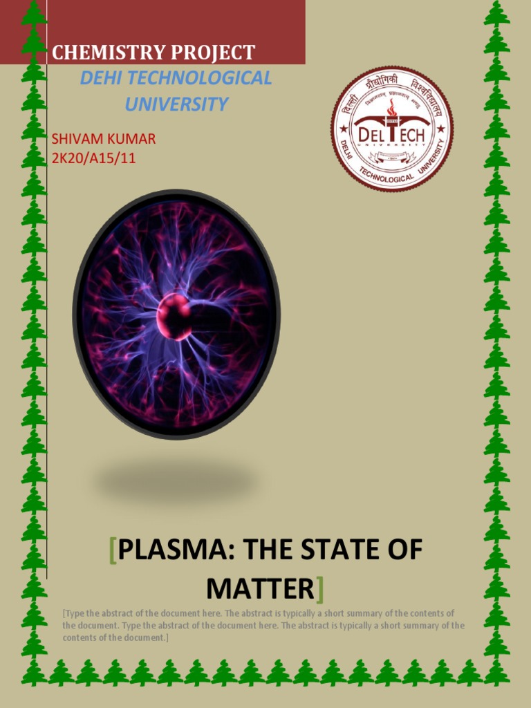 Plasma: The State of Matter Explained | PDF | Plasma (Physics ...