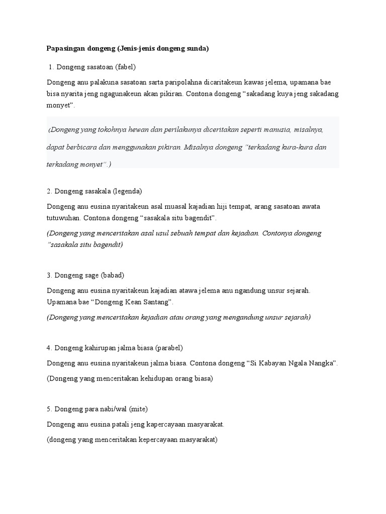 Papasingan Dongeng Pdf