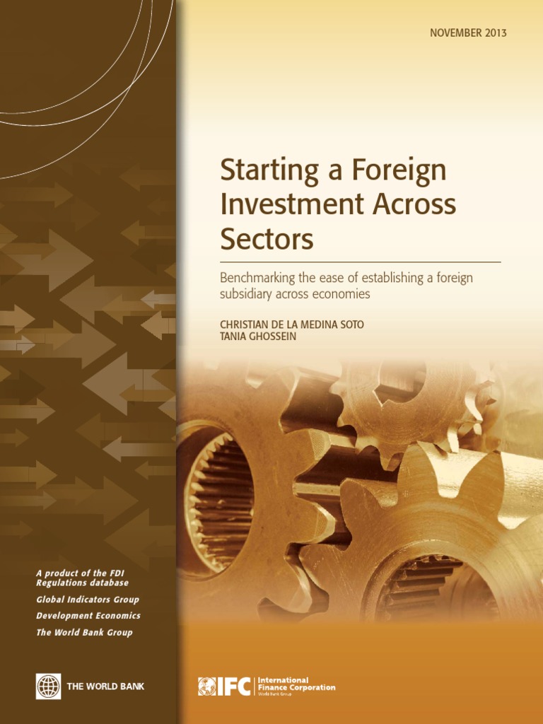 Investing Across Sectors Foreign Direct Investment World Economy
