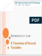 Functions of Sevral Variables