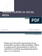 Wikang Filipino Sa Social Media