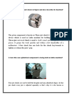 Three-jaw chuck function and holding non-cylindrical components