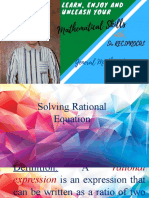Solving Rational Equation