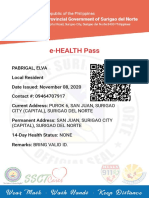 e-HEALTH Pass