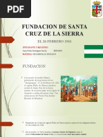 Reseña Histórica de Santa Cruz | PDF | Imperio español | Bolivia