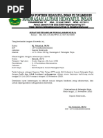 Surat Keterangan Pernah Mengajar