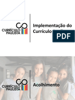 Pauta Currículo Paulista Percurso Histórico