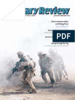 Military Review - JanuaryFebruary 2021