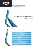 Sap Plant Maintenance