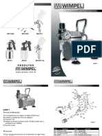 Compressor de Ar Direto para Aerógrafo - COMP-1