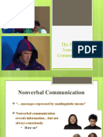 PowerPoint #11 - Nonverbal Communication