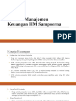 Analisis Manajemen Keuangan HM Sampoerna