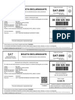 Declaración impuestos vehículos circulación