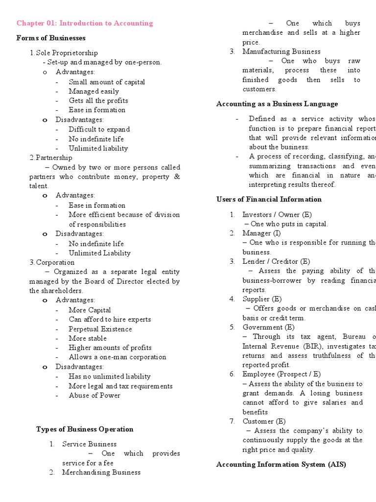 Introduction to Basic Accounting Concepts | PDF | Balance Sheet ...