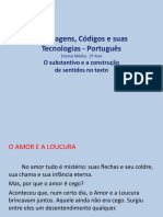 O Substantivo e Sua Construção de Sentidos Nos Textos.