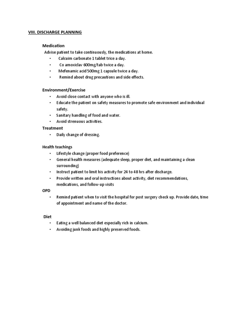 Discharge Planning and Medication Guide | PDF | Self-Improvement | Wellness