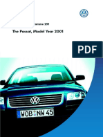 The Passat, Model Year 2001: Self-Study Programme 251