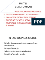 Retail Management - UNIT 2