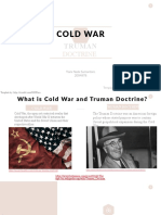 Cold War: Truman Doctrine