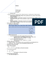 CFA - 2 & 3. Quantitative Method