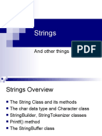 Strings: and Other Things