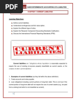 Cae05-Chapter 1 Current Liabilities