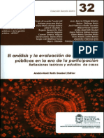 Puello-Socarras (2013) Quién sabe qué, cómo, cuándo... para qué las políticas públicas