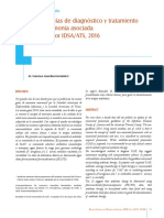 Nuevas Guías de Diagnóstico y Tratamiento de La Neumonía Asociada Al Ventilador IDSA/ATS, 2016