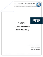 AR- 8701 Landscape Design - Full