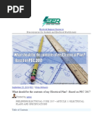 PEC 2017 Appendix A Electrical Symbols | PDF