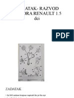 ZADATAK- RAZVOD MOTORA RENAULT 1