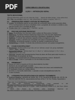 Curso de Escatologia