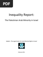 Download The Palestinian Arab Minority in Israel - Inequality Report by TheHiddenSoldiers SN49638195 doc pdf