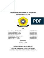 (Journal Reading) Pathophysiology and Treatment of Discogenic and Radicular Lower Back Pain