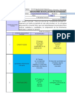 INDICADORES DE EVALUACIÓN Glosarios, Infogramas y Trabajos BELANDRIA - Recuperar