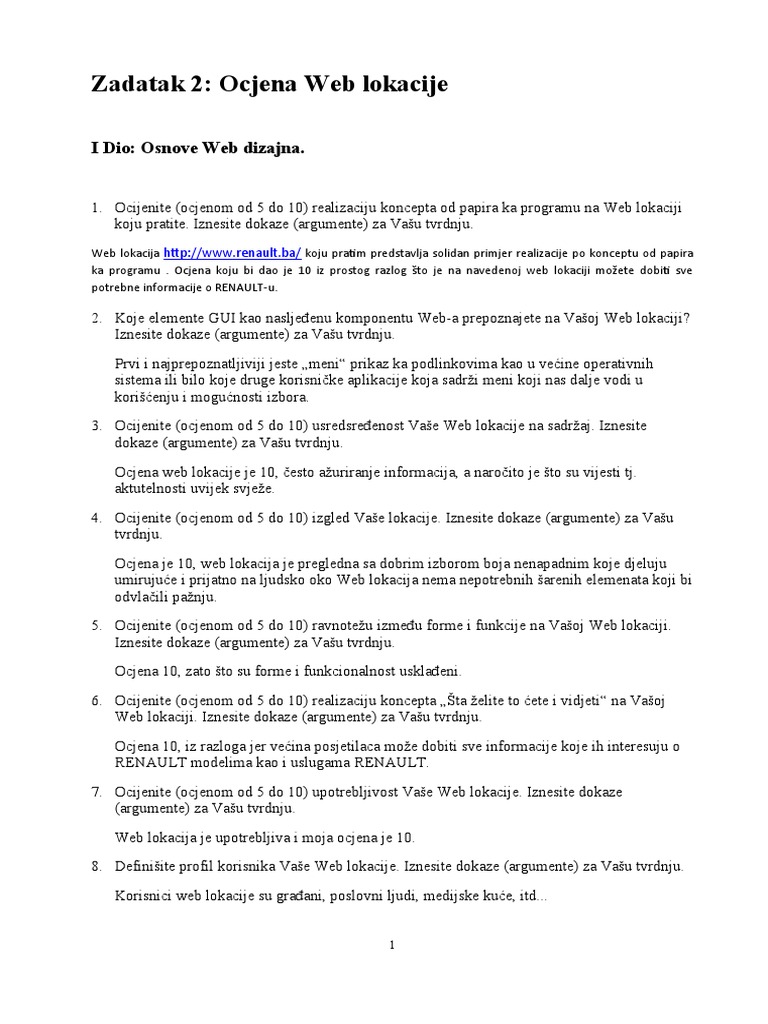 Vježbe Poslovna Informatika | PDF